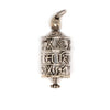 Prayer Wheel Nepalese Silver Pendant-Necklaces & Pendants-Siesta Crafts