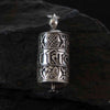 Prayer Wheel Nepalese Silver Pendant