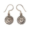 Sun Nepalese Silver Earrings-Earrings-Siesta Crafts