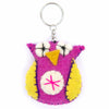 Owl Felt Keyring