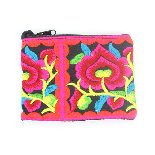 Embroidered Thai Purse-Bags & Purses-Siesta Crafts