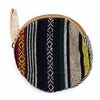 Jute and Gheri Round Purse-Bags & Purses-Siesta Crafts