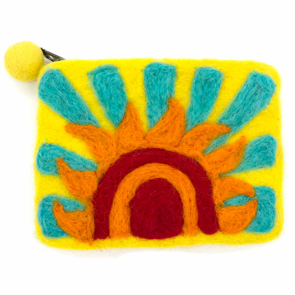 Sunrise Felt Purse