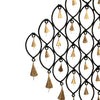 Oval Grid with Bells-Home Décor-Siesta Crafts