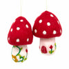 Hanging Felt Mushroom