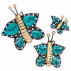 Mexican Ceramic Butterflies - Set of Three