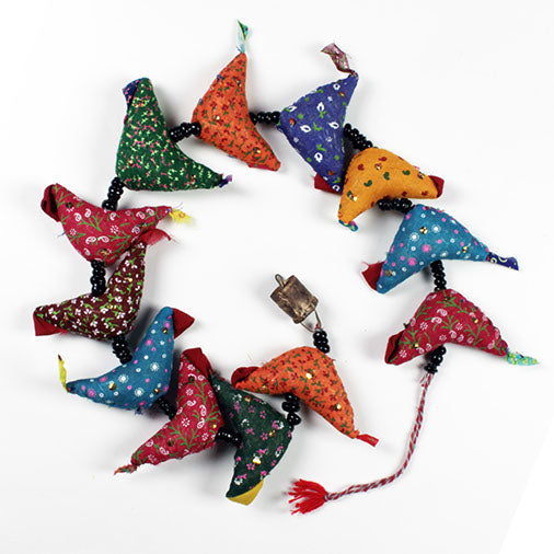 String of Birds with Bell-Home Décor-Siesta Crafts