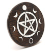 Pentacle Moon Phases Plaque