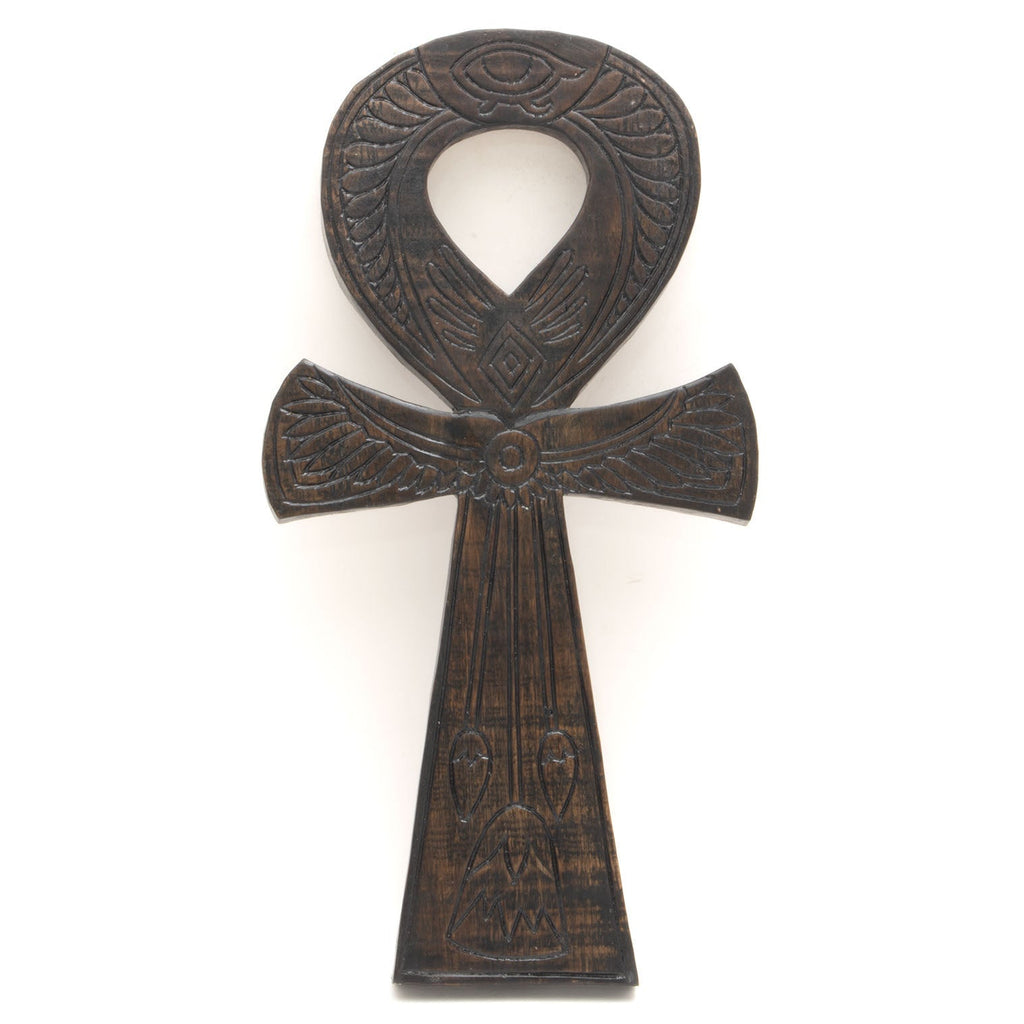 Ankh Carved Plaque-Home Décor-Siesta Crafts