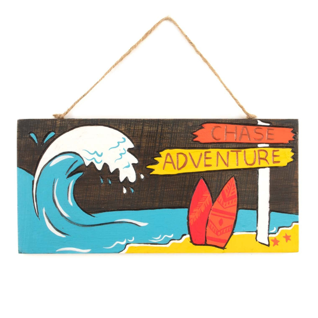 Chase Adventure Plaque-Home Décor-Siesta Crafts