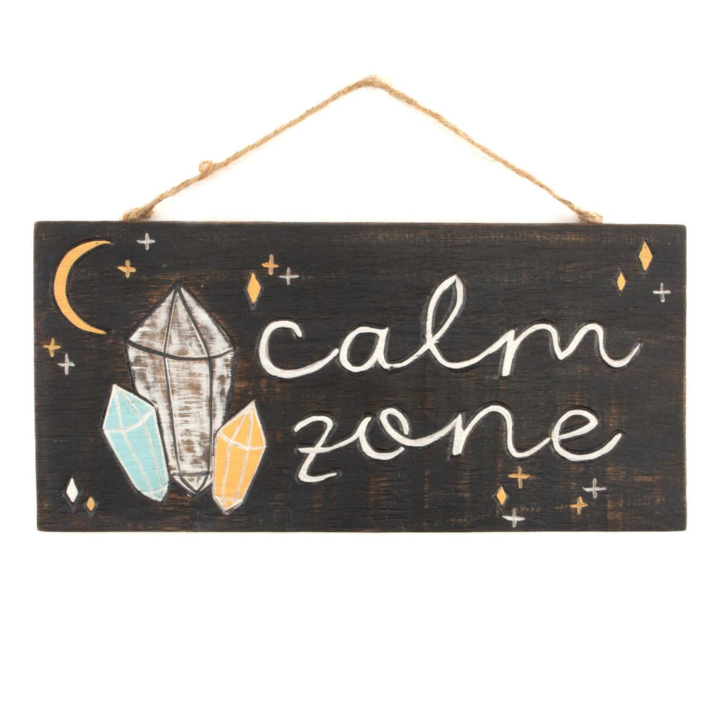 Calm Zone Plaque-Home Décor-Siesta Crafts