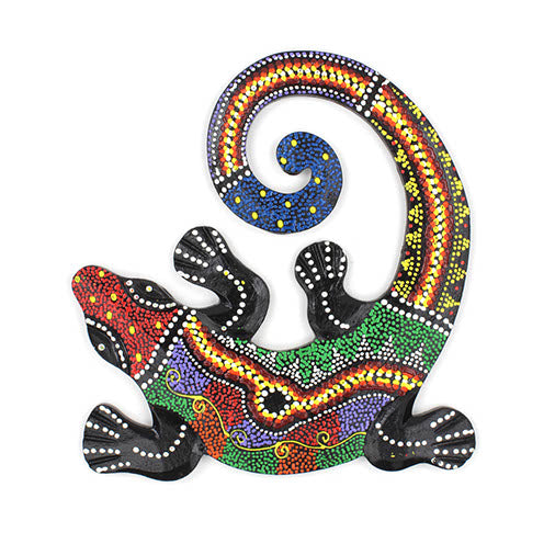 Bright Curly Wall Gecko-Home Décor-Siesta Crafts