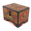 Tibetan Style Box with Feet-Furniture-Siesta Crafts