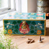 Painted Flower Tibetan Style Box