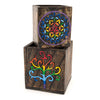 Nesting Storage Pots - Rainbow Tree and Flower of Life