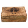 Wooden Box with Cross