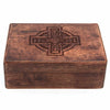 Wooden Box with Celtic Cross-Storage & Organisation-Siesta Crafts