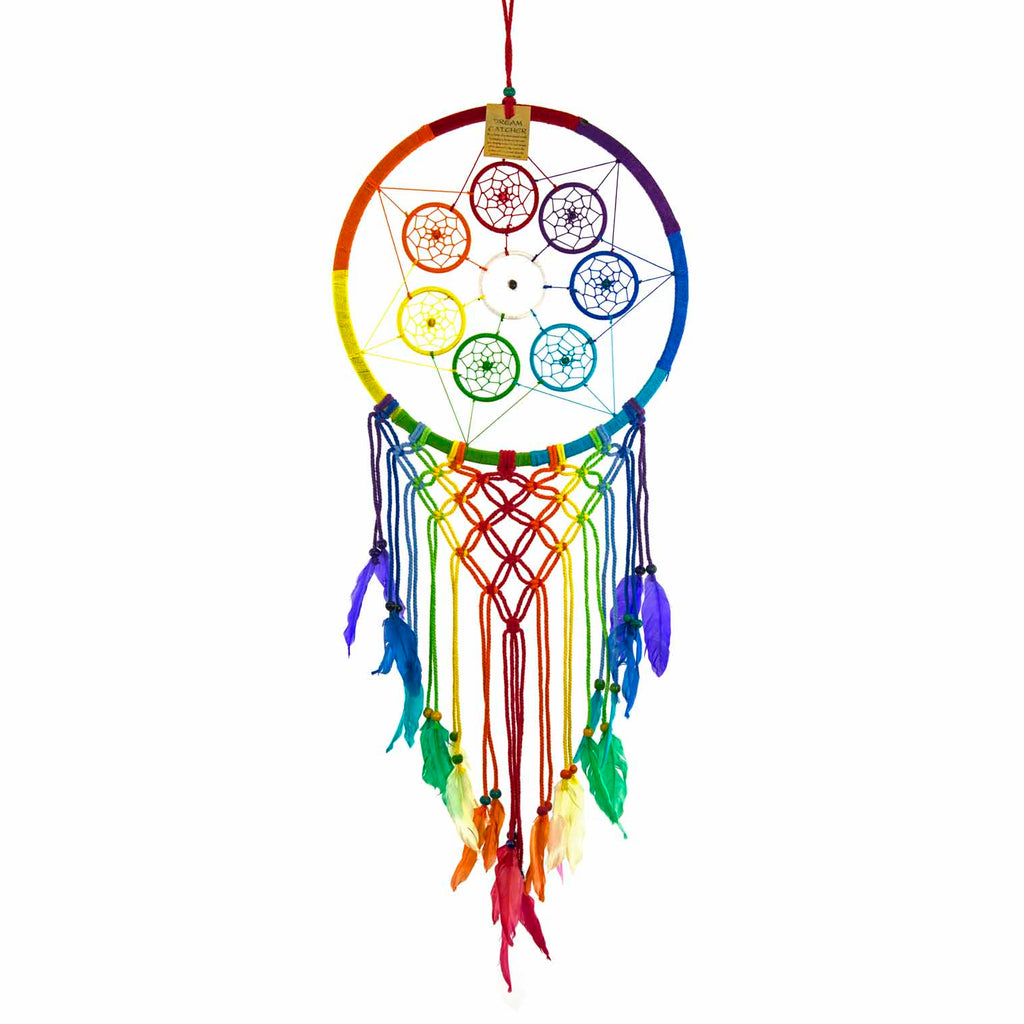 Chakra Dreamcatcher with Crochet