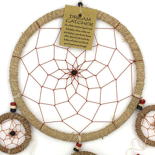 Large Twine Dreamcatcher-Home Décor-Siesta Crafts