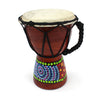 Mini Painted Djembe