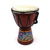 Mini Painted Djembe