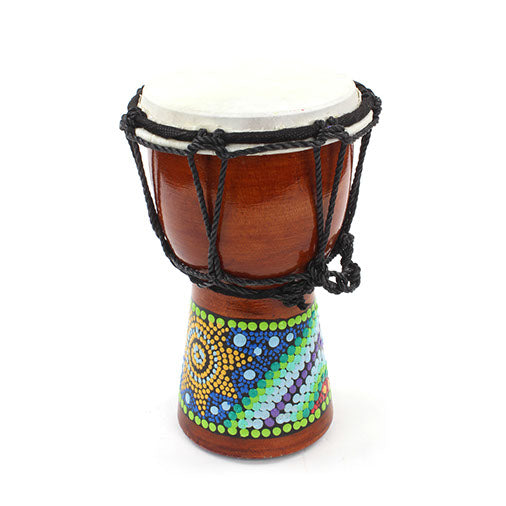 Extra Small Painted Djembe