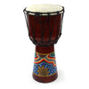 Medium Painted Djembe