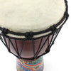 Medium Painted Djembe