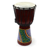 Medium Painted Djembe