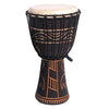 Dark Carved Good Quality Djembe 50cm