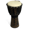 Dark Carved Good Quality Djembe 50cm