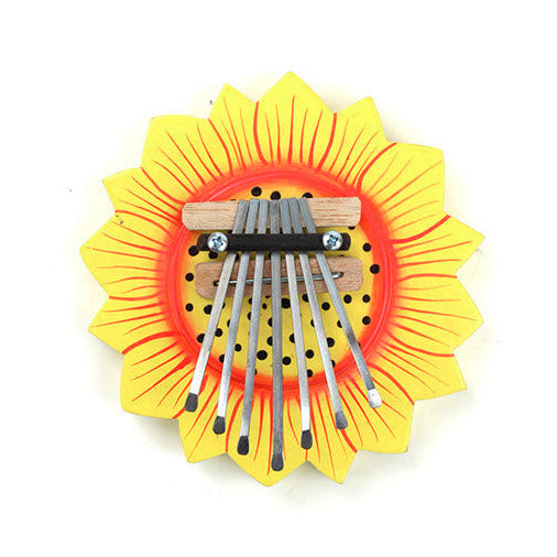 Sunflower Thumb Piano-Thumb Pianos & Xylophones-Siesta Crafts