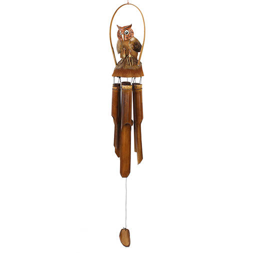 Owl Windchime-Garden & Outdoors-Siesta Crafts