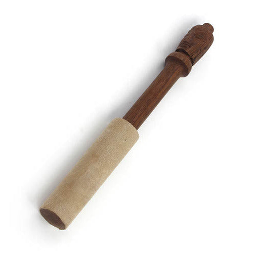 Suede Carved Singing Bowl Stick