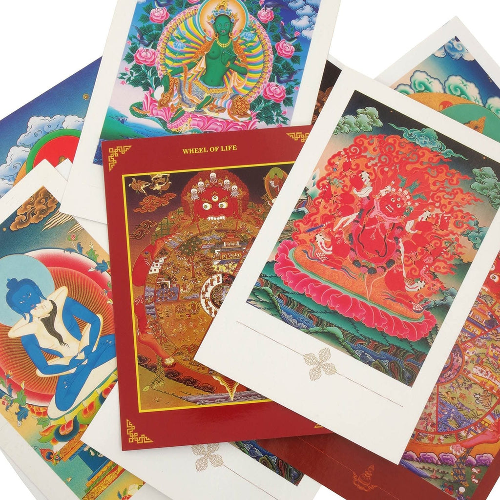 Buddhist Themed Postcards from Nepal (10 Pack)