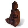 Small Handcarved Sitting Buddha-Buddhism-Siesta Crafts