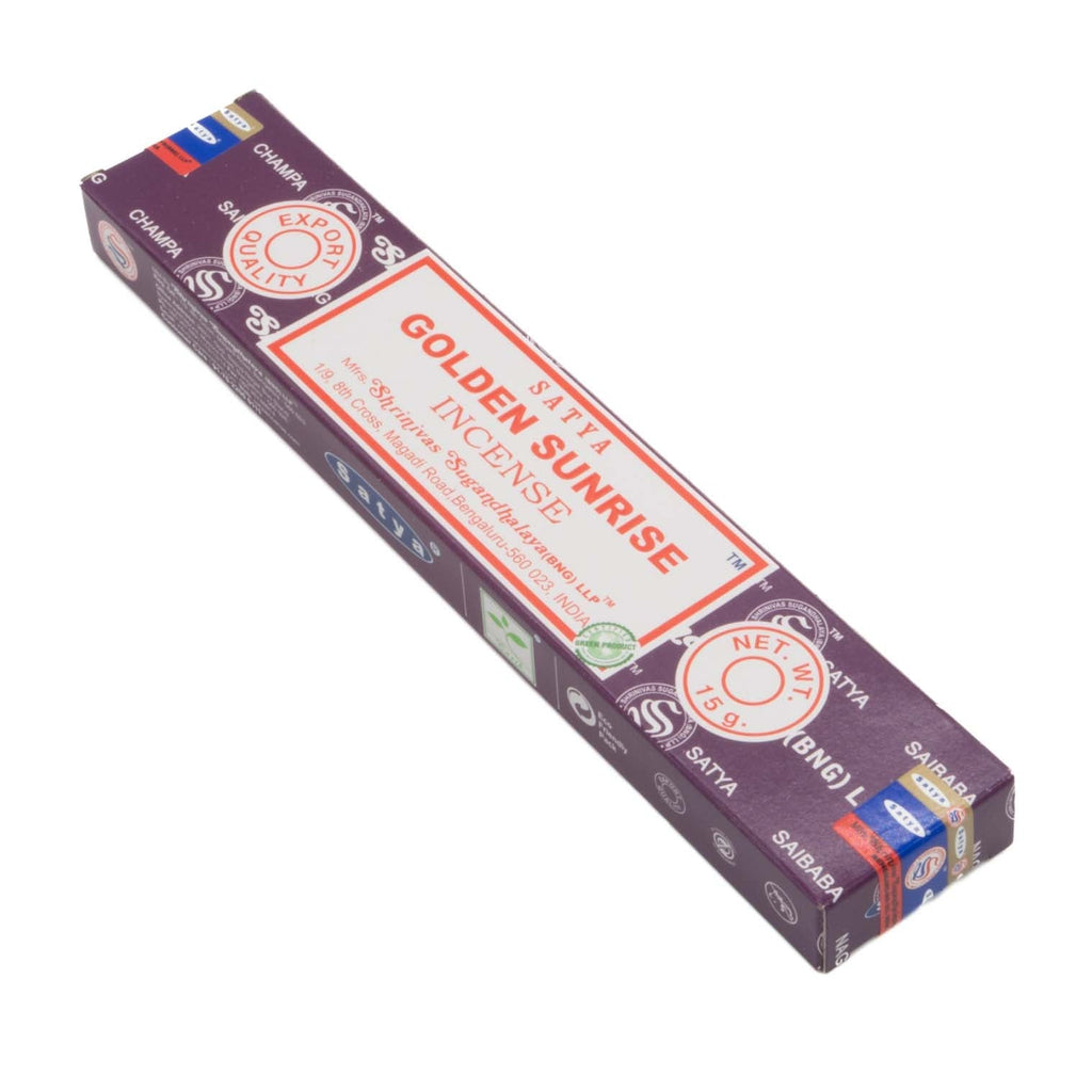 Satya Golden Sunrise Incense-Stick Incense-Siesta Crafts