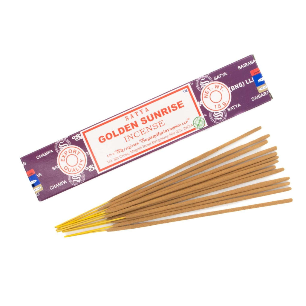 Satya Golden Sunrise Incense-Stick Incense-Siesta Crafts