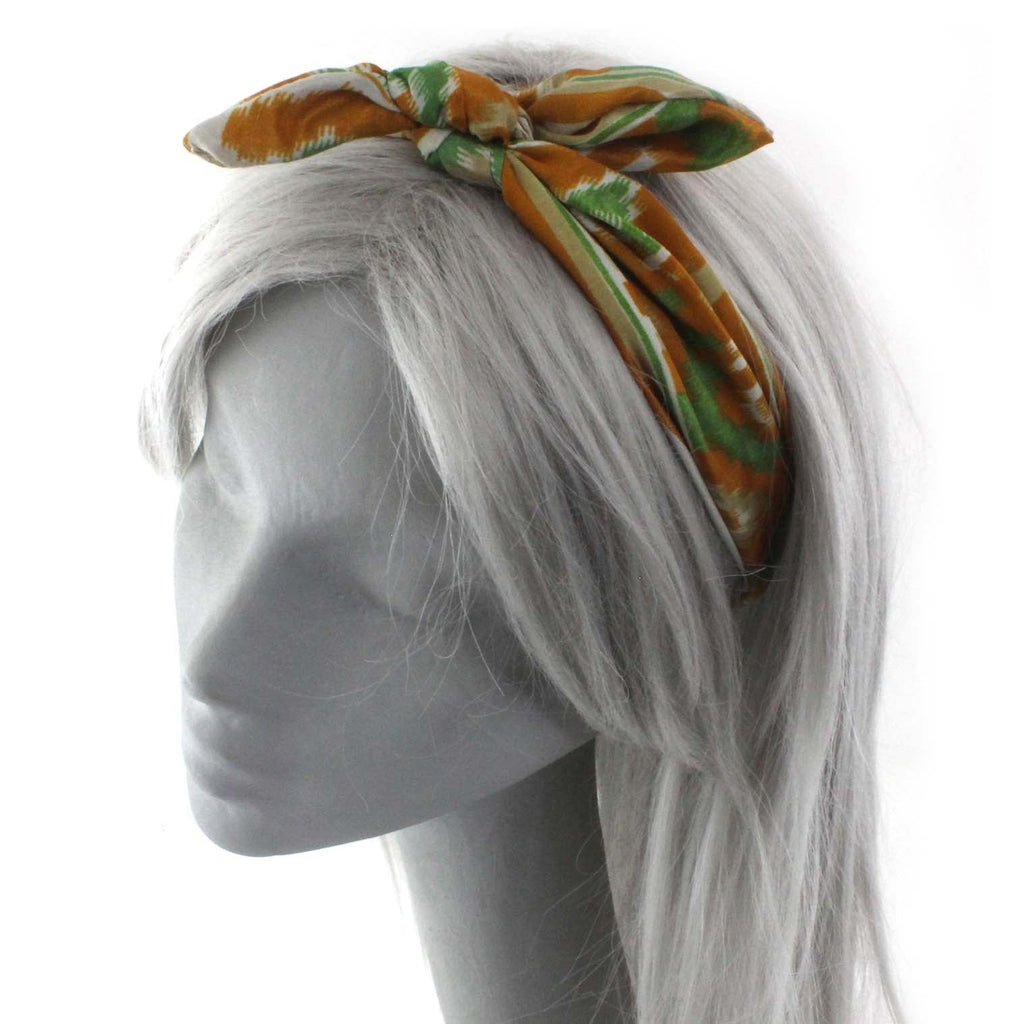 Recycled Sari Tie Headband-Hair Accessories-Siesta Crafts