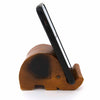 Carved Mobile Phone Stand - Elephant-Office & Stationery-Siesta Crafts