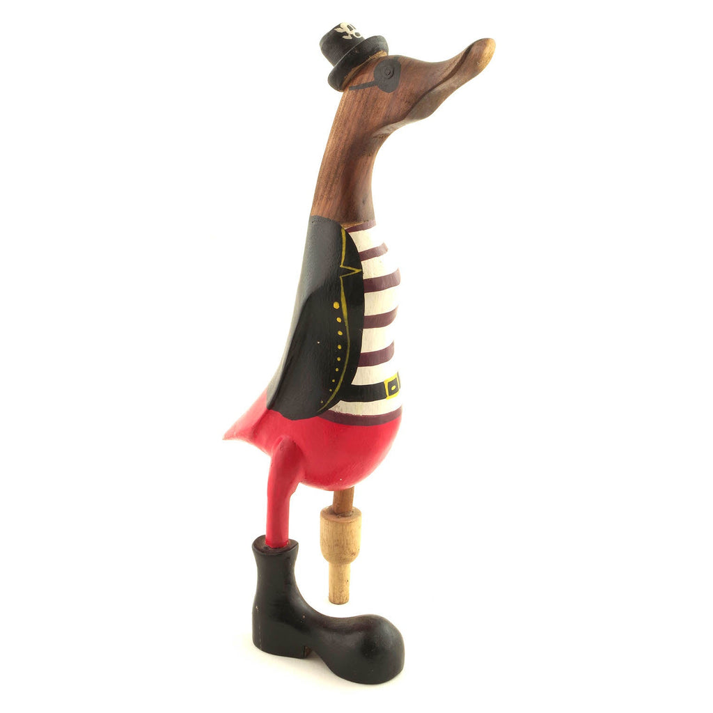 Pirate Duck-Ornaments & Figurines-Siesta Crafts