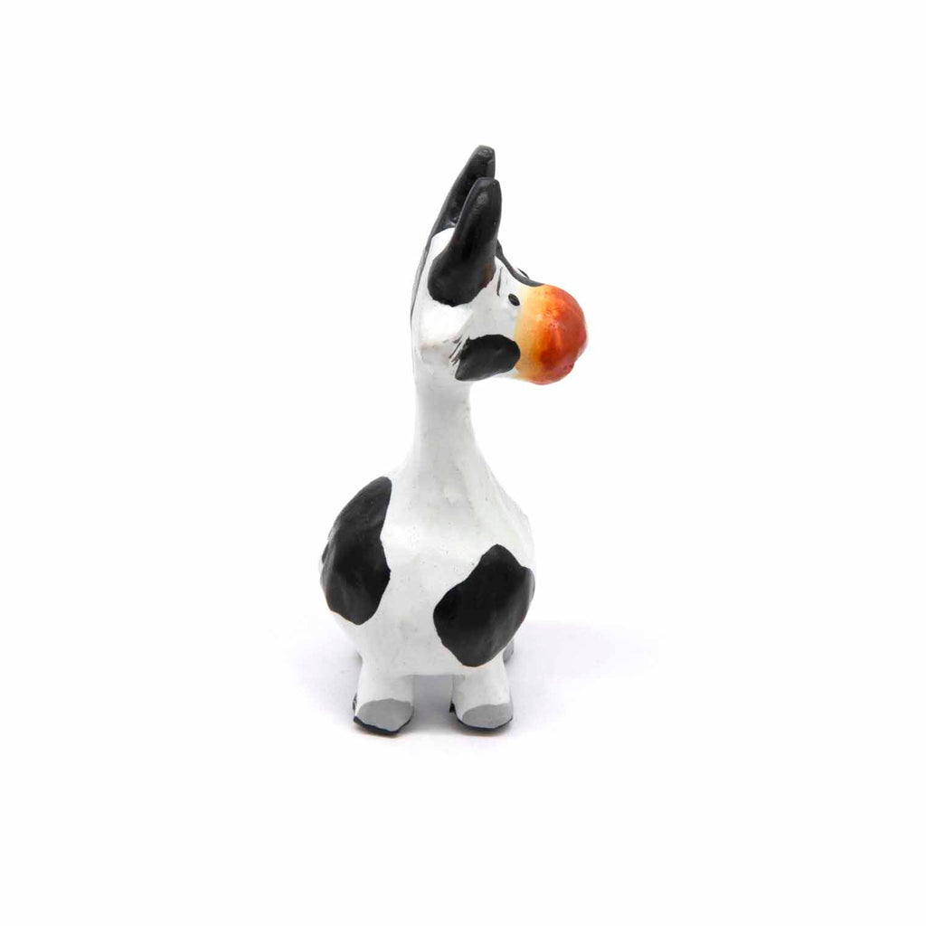 Cartoon Cow Small-Ornaments & Figurines-Siesta Crafts