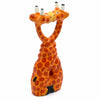 Kissing Cartoon Giraffes - 25cm