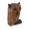 Medium Carved Owl-Ornaments & Figurines-Siesta Crafts