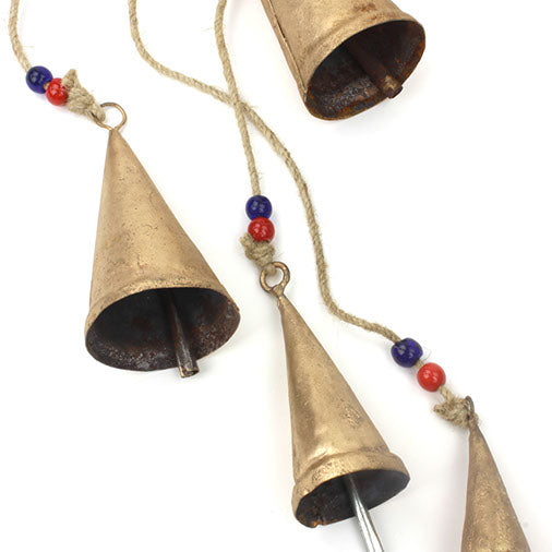 Conical Bells on Rope-Home Décor-Siesta Crafts