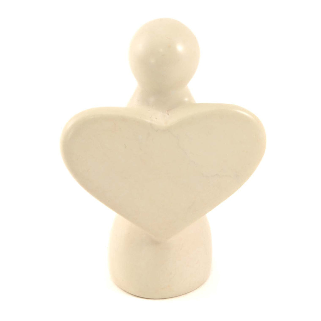 Angel With Heart Wings-Ornaments & Figurines-Siesta Crafts