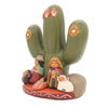 Cactus Nativity Ceramic-Christianity-Siesta Crafts