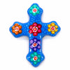 Mexican Painted Magnet Cross-Christianity-Siesta Crafts