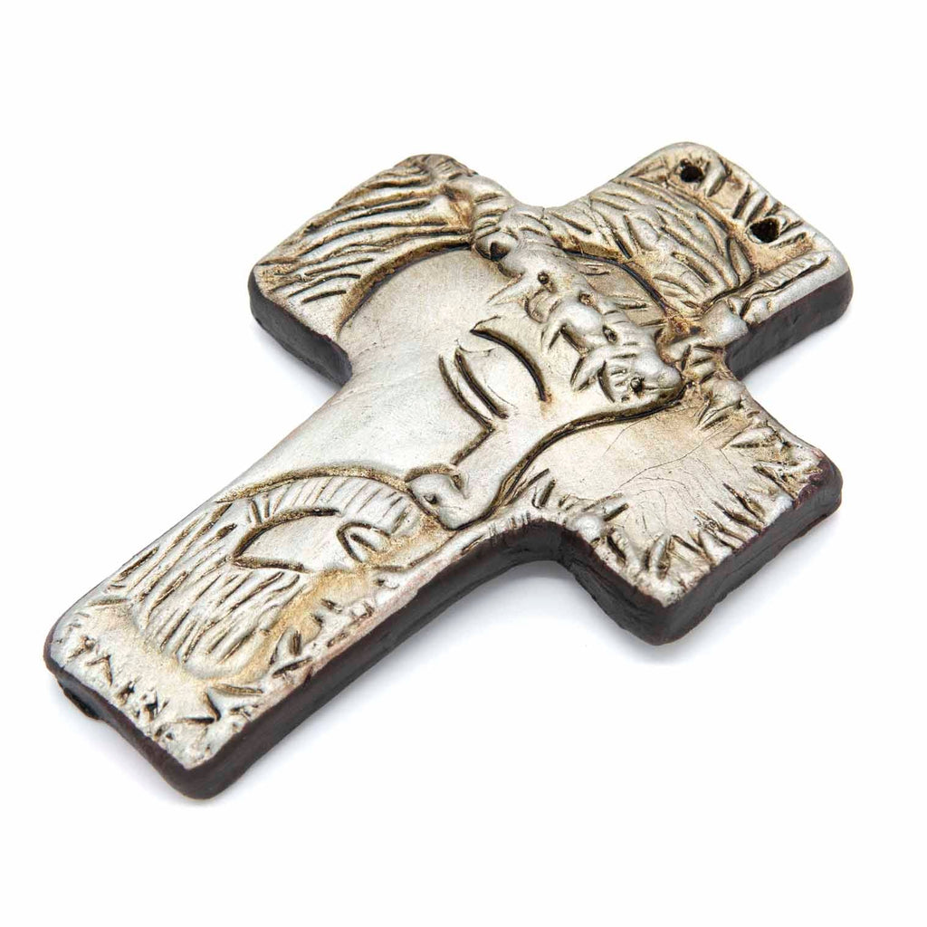 Jesus Face Cross Small-Christianity-Siesta Crafts