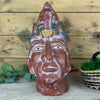 Large Mayan Ceramic Head